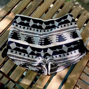 Great Fit High Waist Rear Zip Boho Go Go Shorts